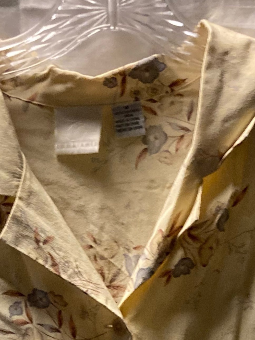 Emma James Yellow Floral Blouse